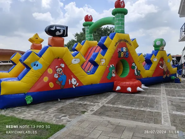Castillo Super Mario Bross gigante