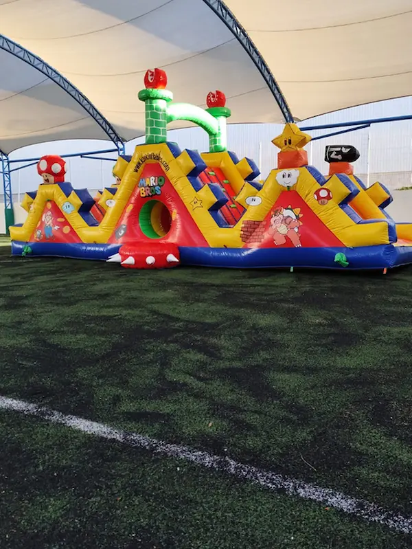 Castillo Super Mario Bross gigante