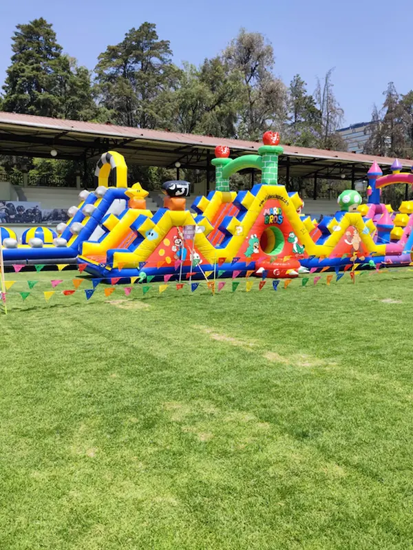 Castillo Super Mario Bross gigante