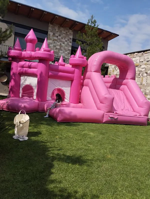 Castillo Rosa de Barbie -Q