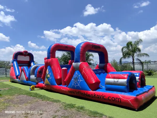 Carrera de Obstáculos del Hombre Araña -Q