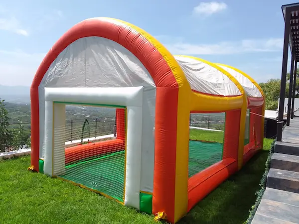 Cancha de Futbol Naranja -Q