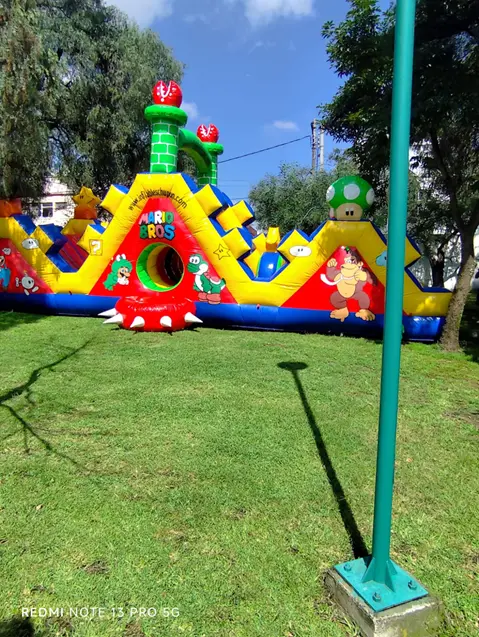 Juego Inflable Mario Bross Gigante