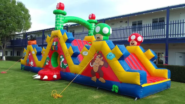 Juego Inflable Mario Bross Gigante