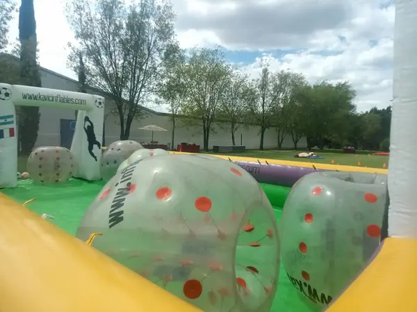 Cancha Soccer morada